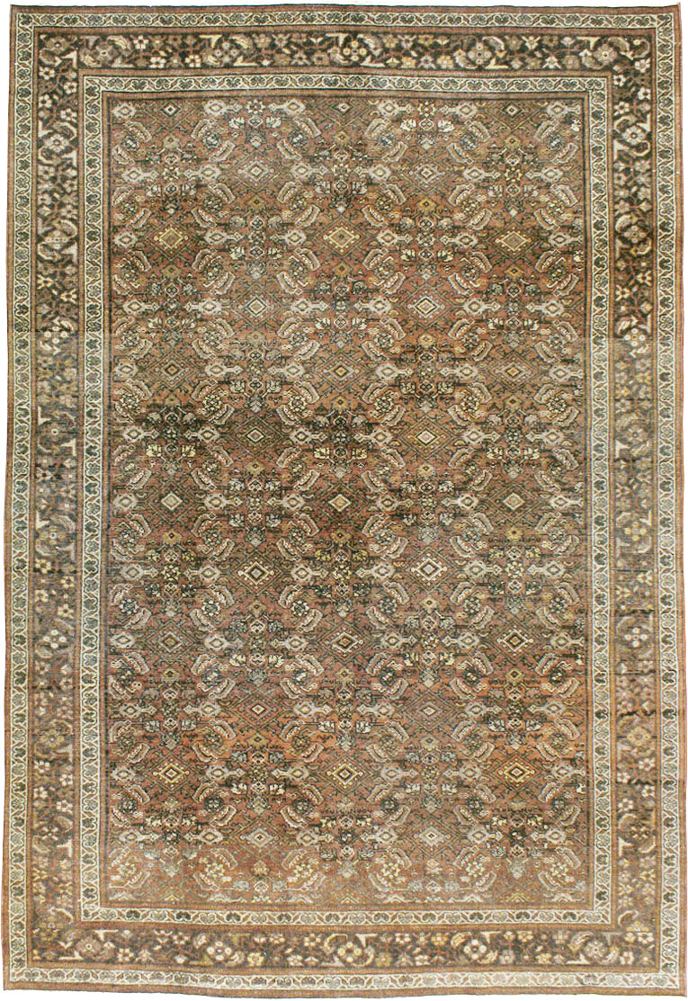 Antique Persian Malayer Accent Carpet, No.22640 - Galerie Shabab