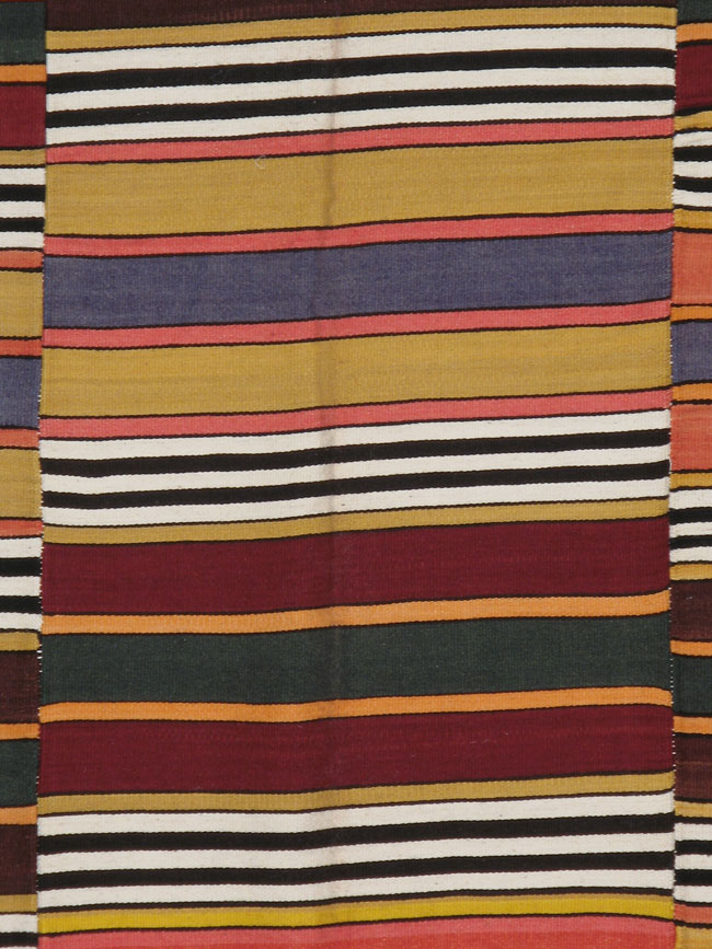 Vintage Turkish Flat-weave Kilim, No.22647 - Galerie Shabab