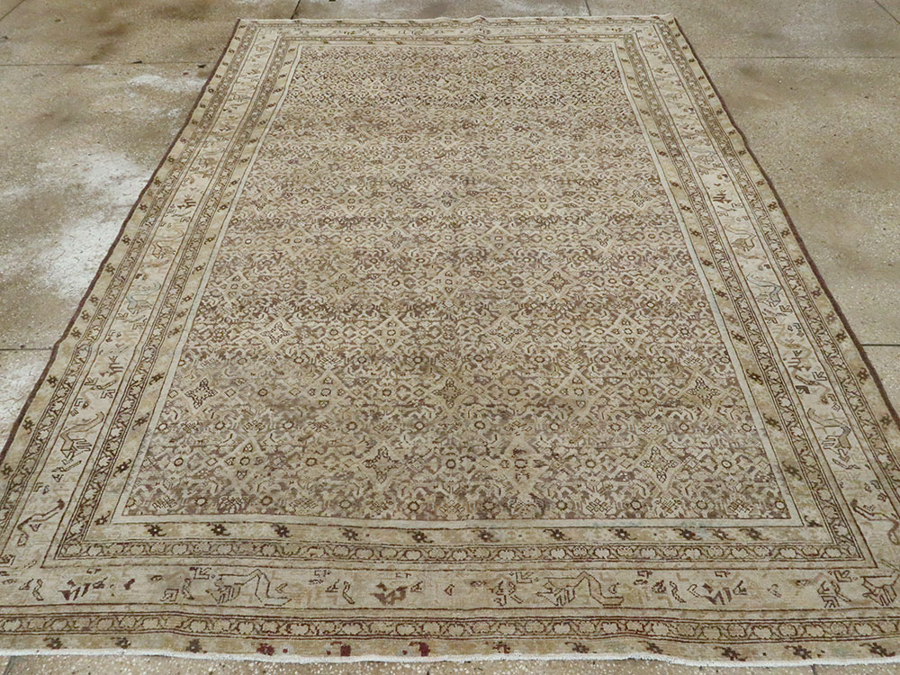 Antique Persian Malayer Carpet, No.22654 - Galerie Shabab