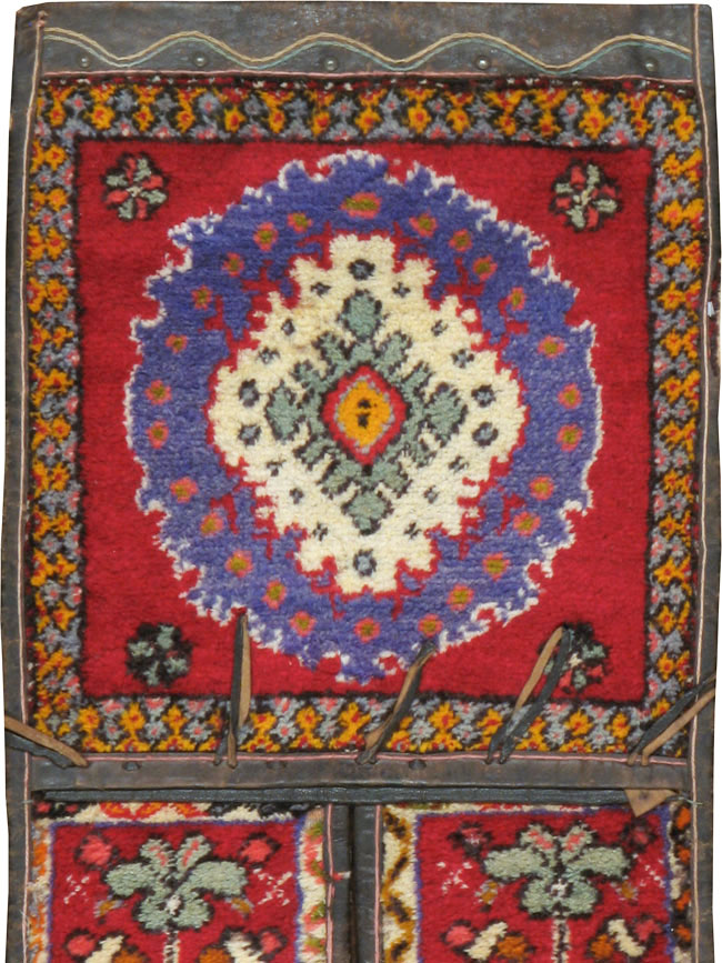 Vintage Turkish Anatolian Saddlebag (Khorjin), No.22655 - Galerie Shabab