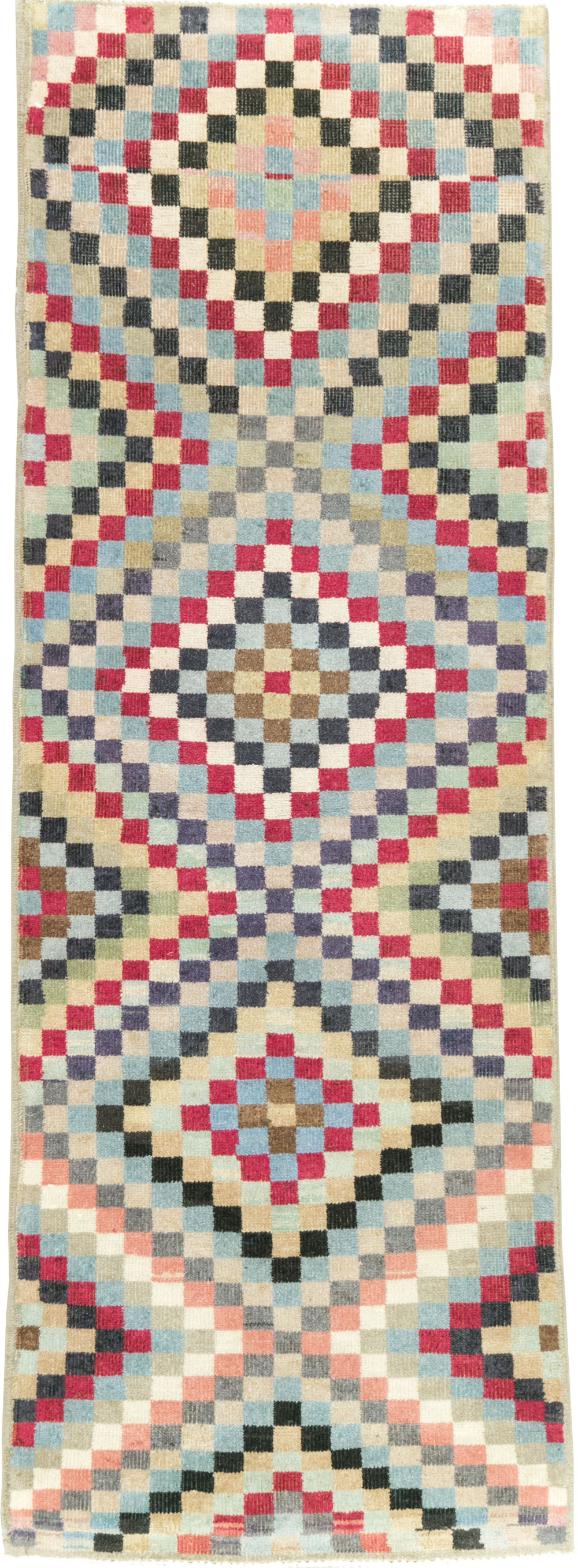 Vintage Turkish Anatolian Small Runner, No.22657 - Galerie Shabab