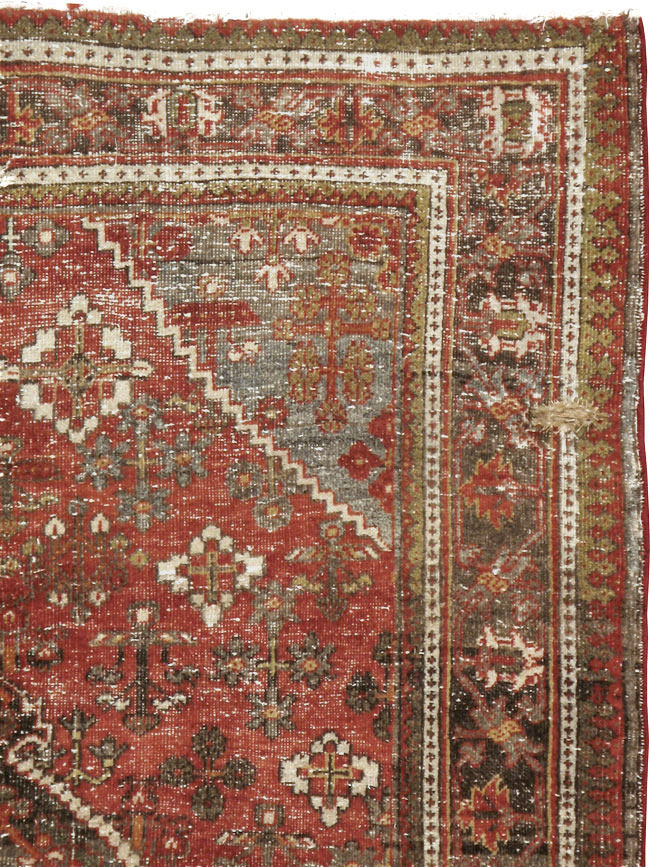 Antique Persian Joshegan Rug, No.22679 - Galerie Shabab
