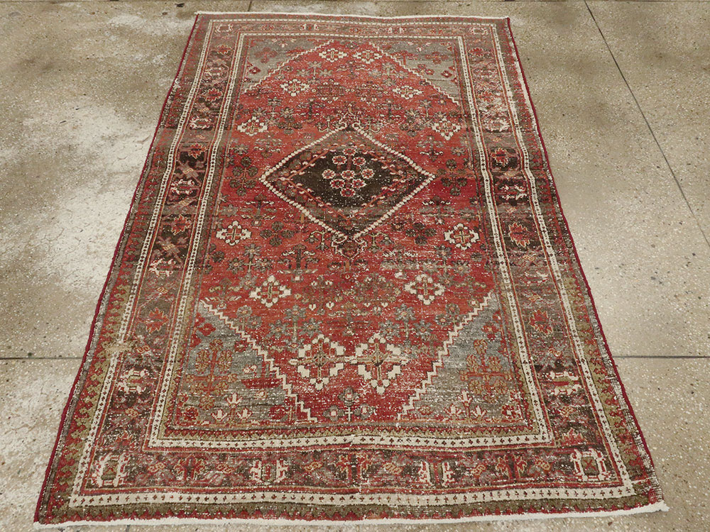 Antique Persian Joshegan Rug, No.22679 - Galerie Shabab