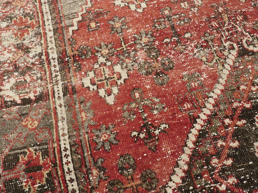 Antique Persian Joshegan Rug, No.22679 - Galerie Shabab