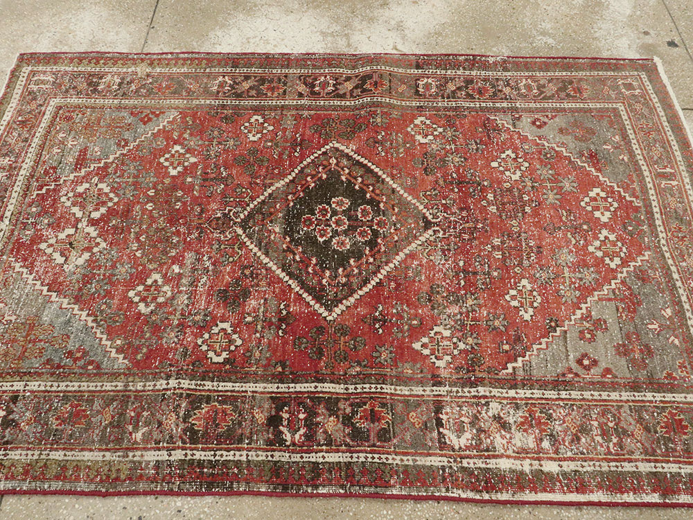 Antique Persian Joshegan Rug, No.22679 - Galerie Shabab