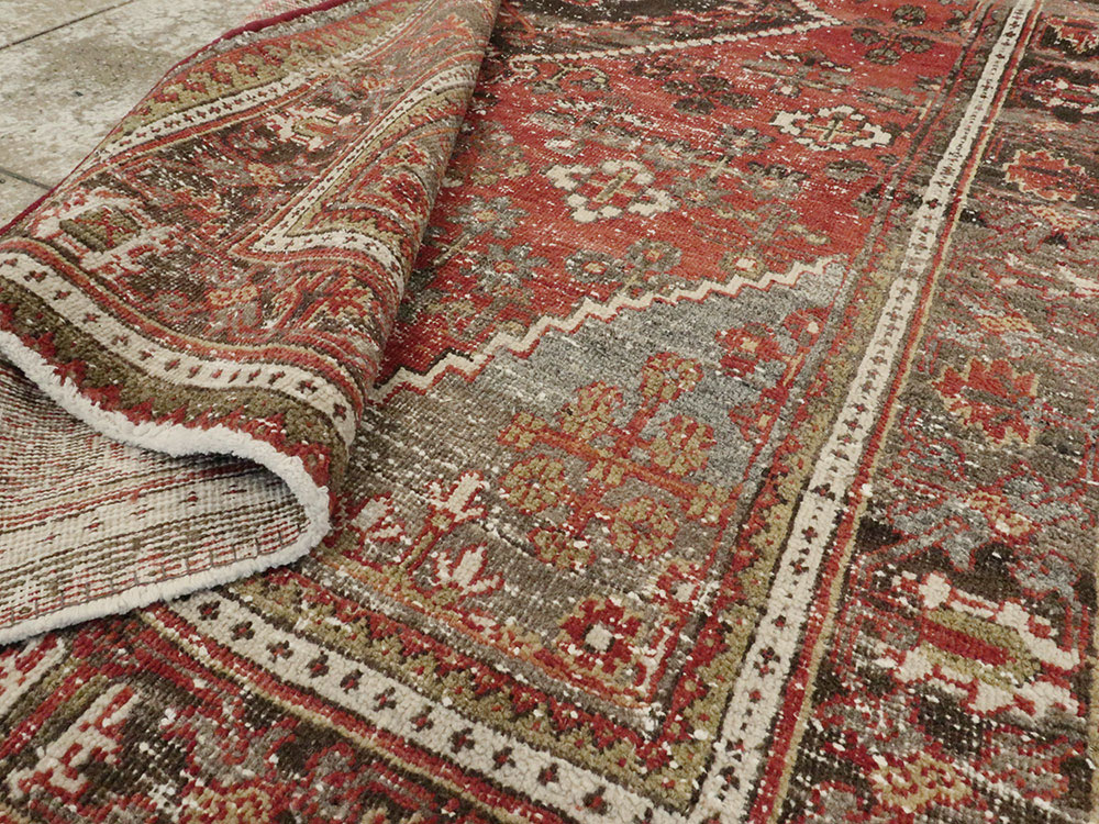 Antique Persian Joshegan Rug, No.22679 - Galerie Shabab