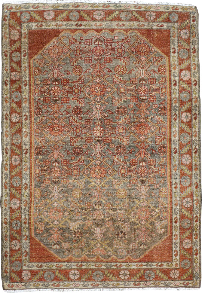 Vintage Persian Malayer Rug, No.22682 - Galerie Shabab