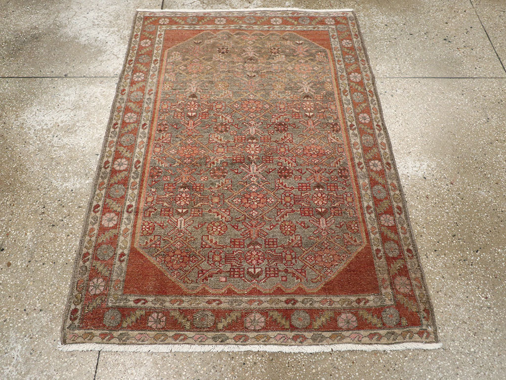 Vintage Persian Malayer Rug, No.22682 - Galerie Shabab