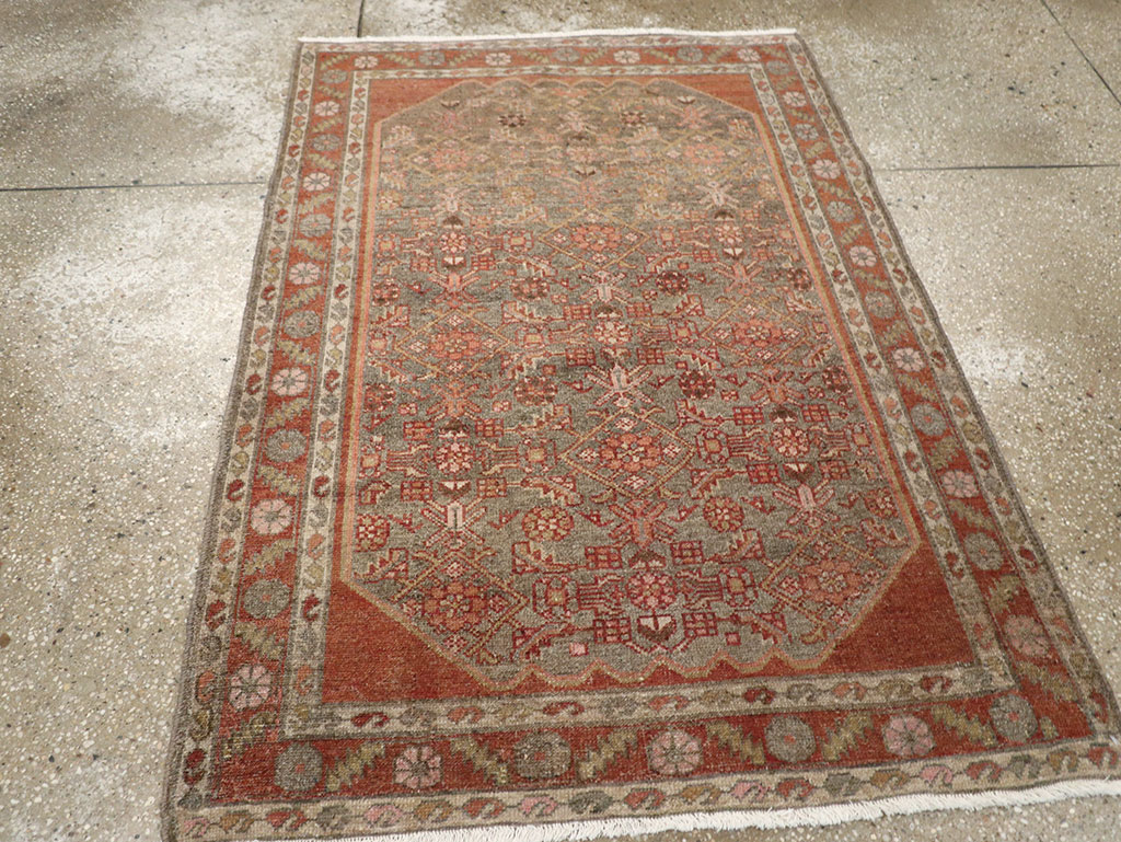 Vintage Persian Malayer Rug, No.22682 - Galerie Shabab