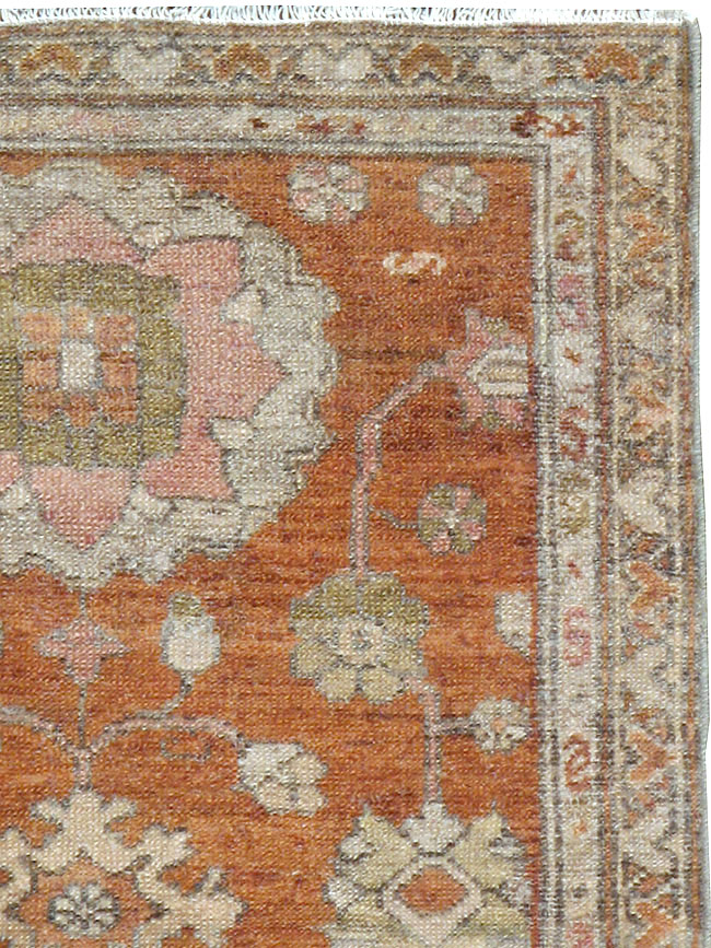 Vintage Persian Malayer Perisan Rug, No.22684 - Galerie Shabab