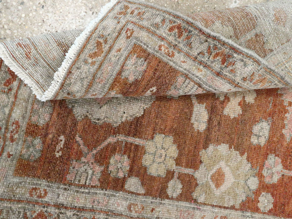 Vintage Persian Malayer Perisan Rug, No.22684 - Galerie Shabab