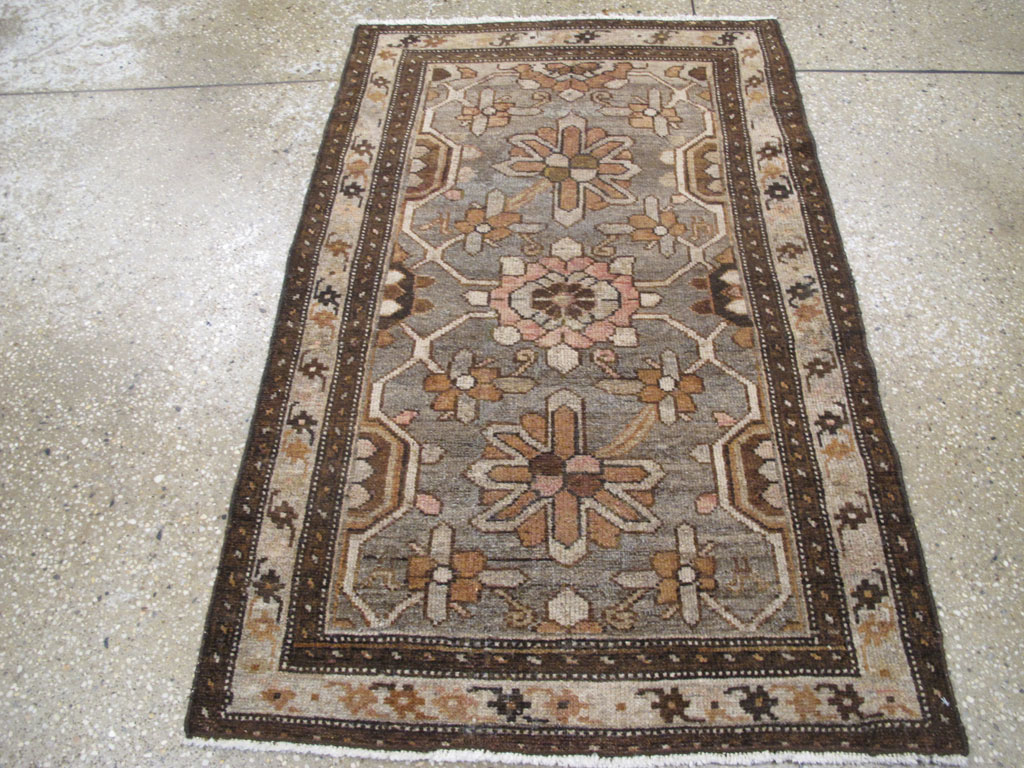 Vintage Persian Malayer Rug, No.22685 - Galerie Shabab