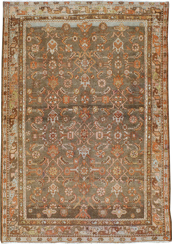 Vintage Persian Malayer Rug, No.22687 - Galerie Shabab