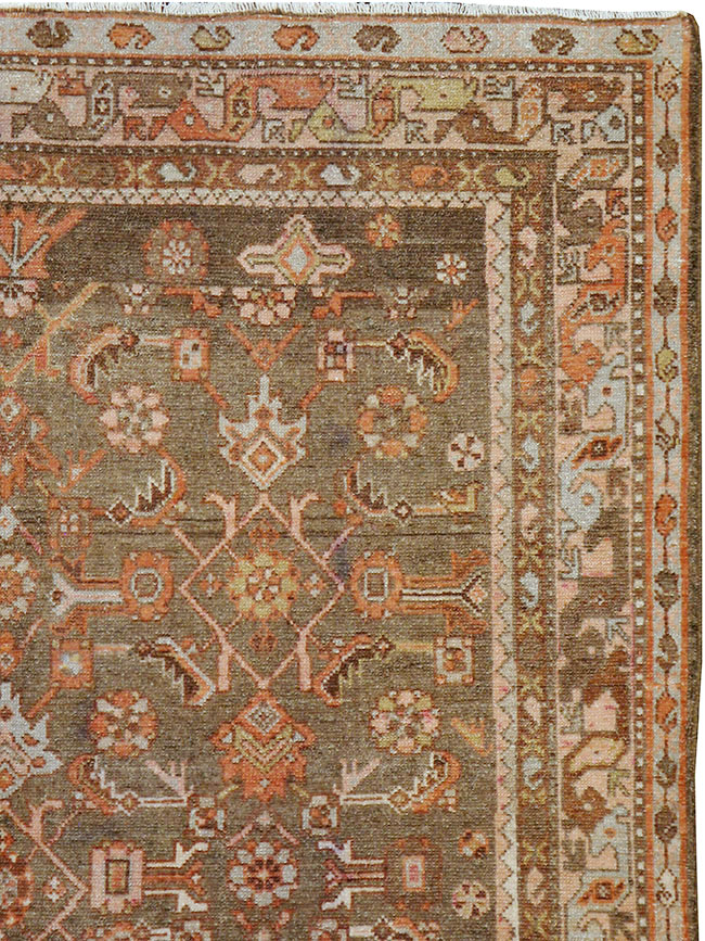 Vintage Persian Malayer Rug, No.22687 - Galerie Shabab