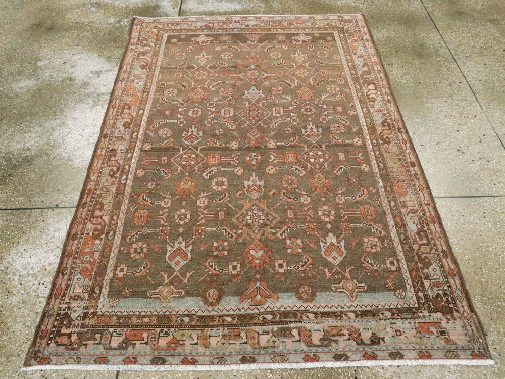 Vintage Persian Malayer Rug, No.22687 - Galerie Shabab