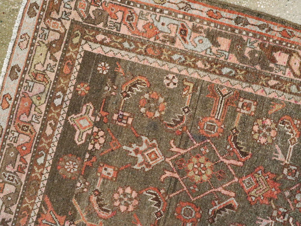 Vintage Persian Malayer Rug, No.22687 - Galerie Shabab