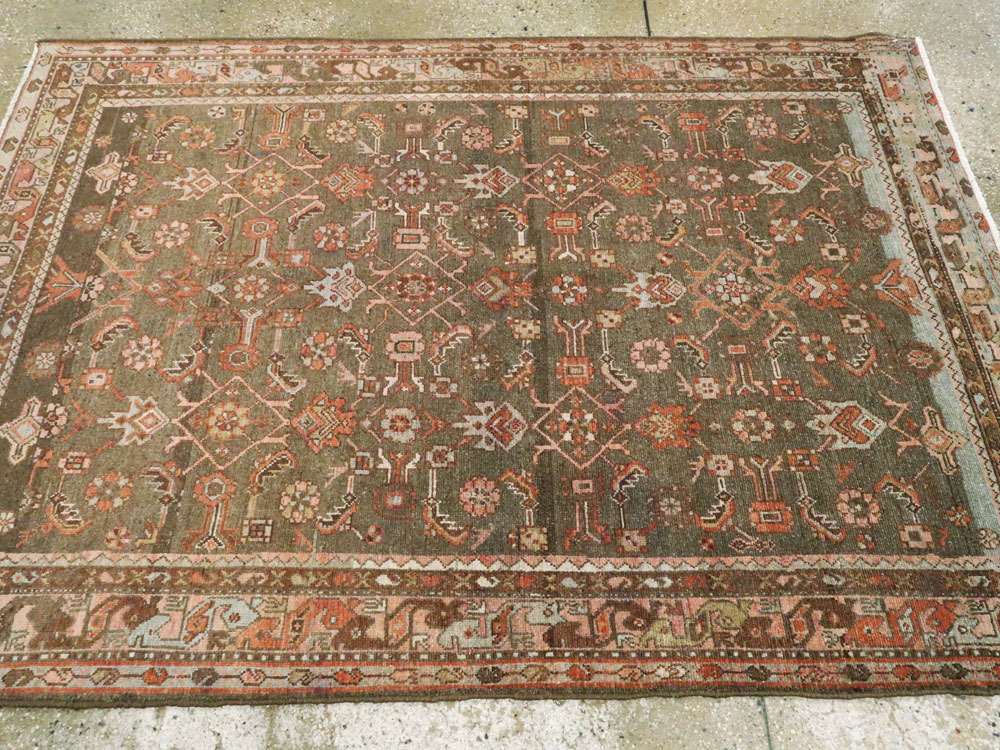 Vintage Persian Malayer Rug, No.22687 - Galerie Shabab
