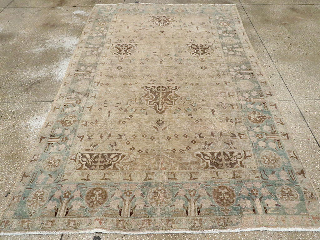 Vintage Persian Tabriz Capet, No.22688 - Galerie Shabab