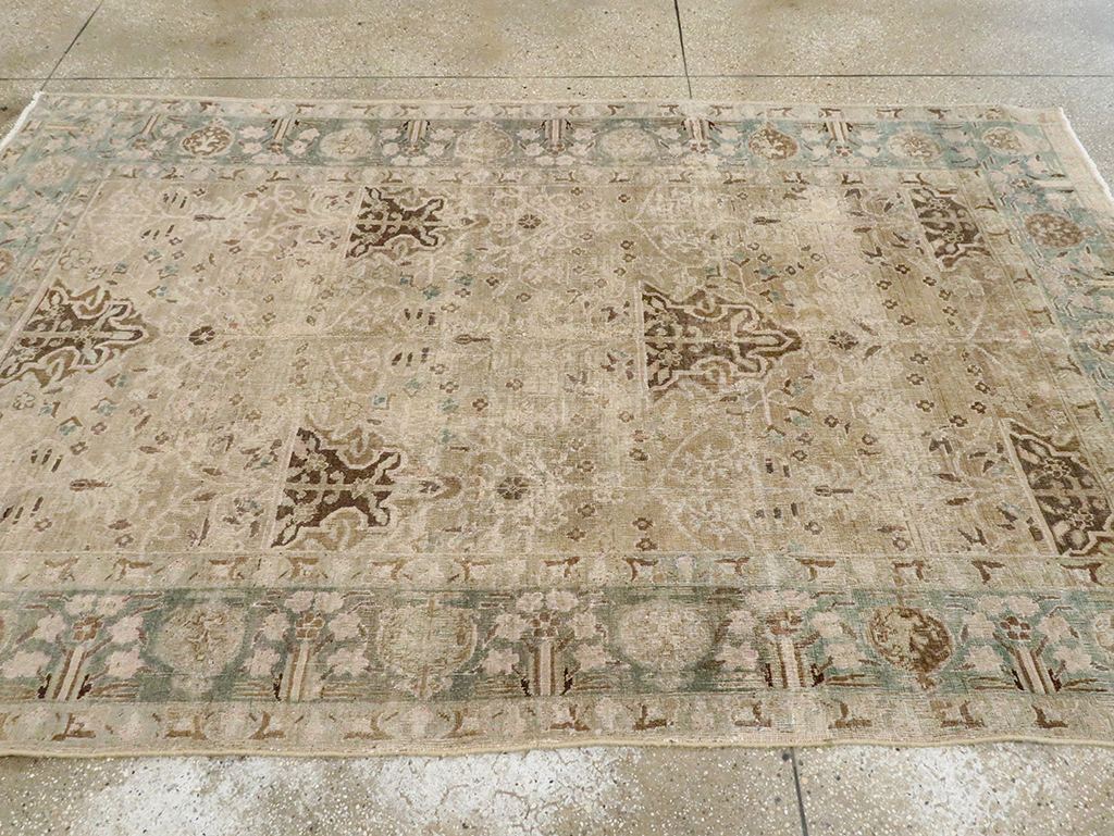 Vintage Persian Tabriz Capet, No.22688 - Galerie Shabab