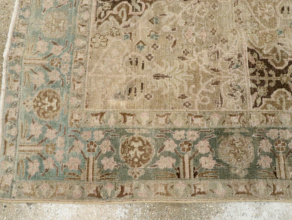 Vintage Persian Tabriz Capet, No.22688 - Galerie Shabab