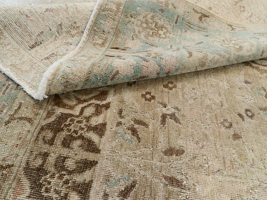 Vintage Persian Tabriz Capet, No.22688 - Galerie Shabab