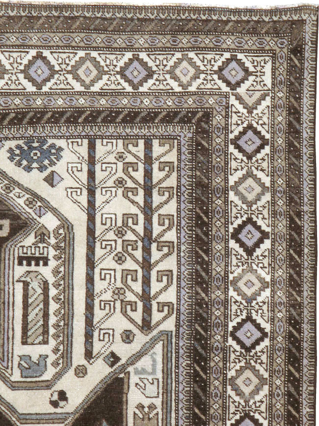 Vintage Afshar Rug, No.22689 - Galerie Shabab