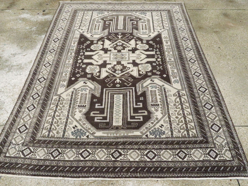Vintage Afshar Rug, No.22689 - Galerie Shabab