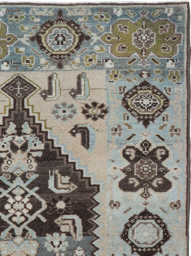 Vintage Persian Malayer Runner, No.22692 - Galerie Shabab