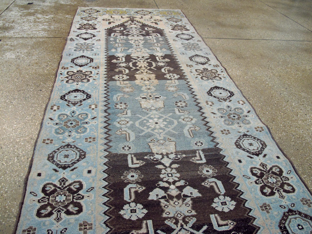 Vintage Persian Malayer Runner, No.22692 - Galerie Shabab