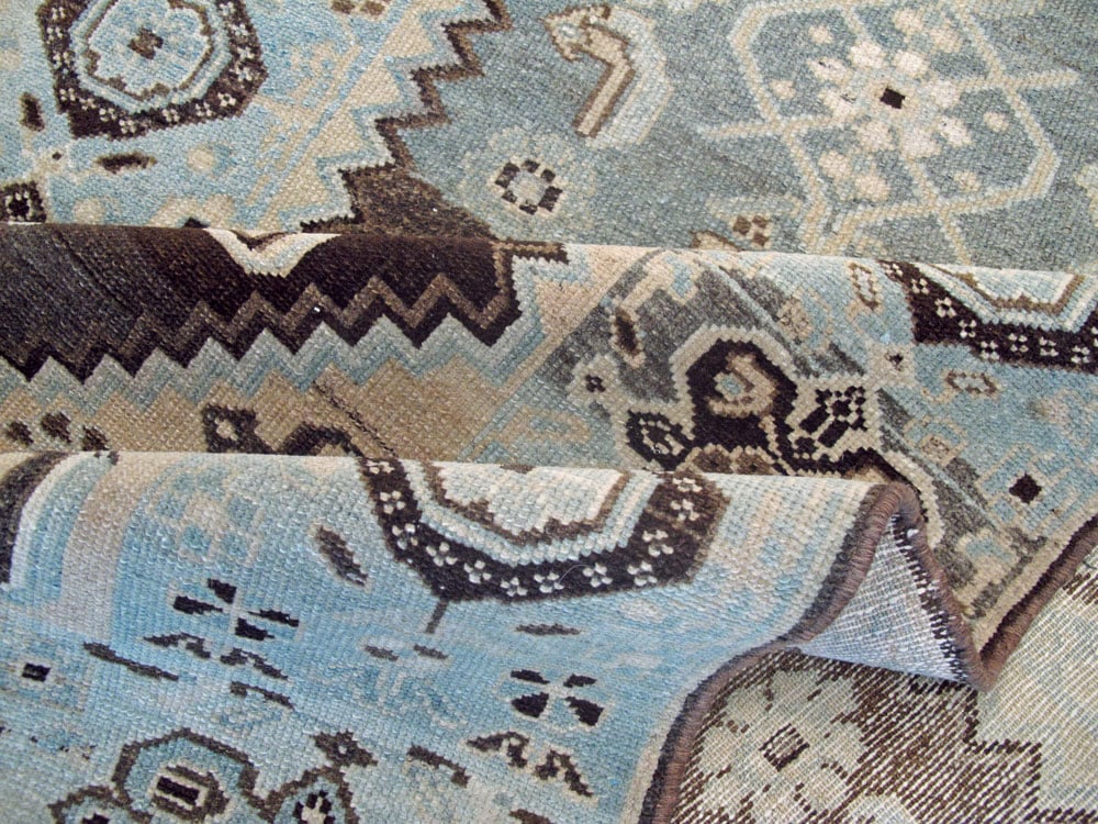 Vintage Persian Malayer Runner, No.22692 - Galerie Shabab