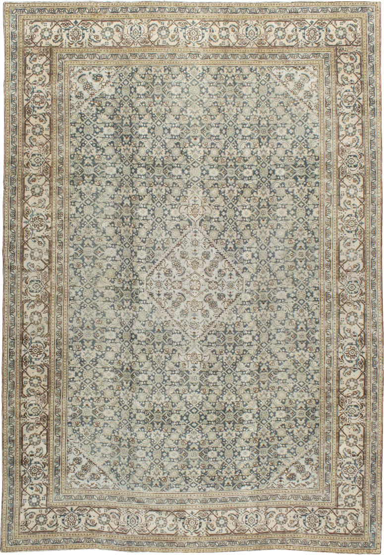 Antique Persian Tabriz Carpet, No.22693 - Galerie Shabab
