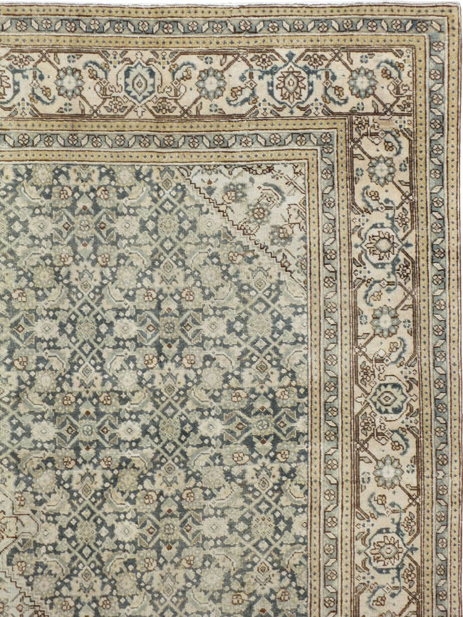 Antique Persian Tabriz Carpet, No.22693 - Galerie Shabab