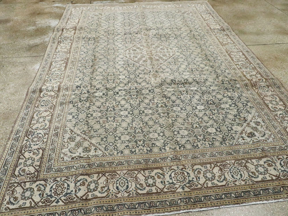 Antique Persian Tabriz Carpet, No.22693 - Galerie Shabab