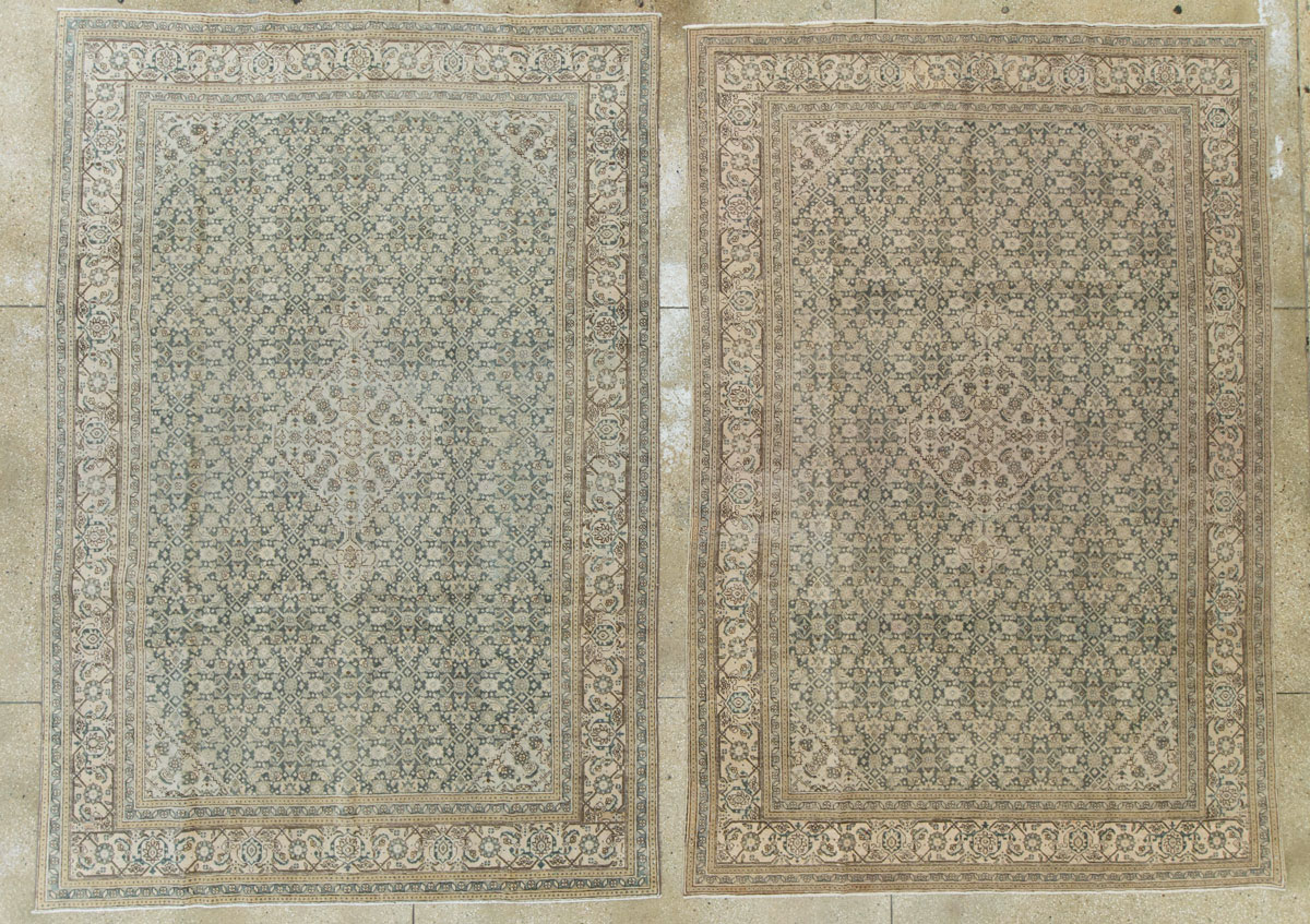 Antique Persian Tabriz Carpet, No.22693 - Galerie Shabab