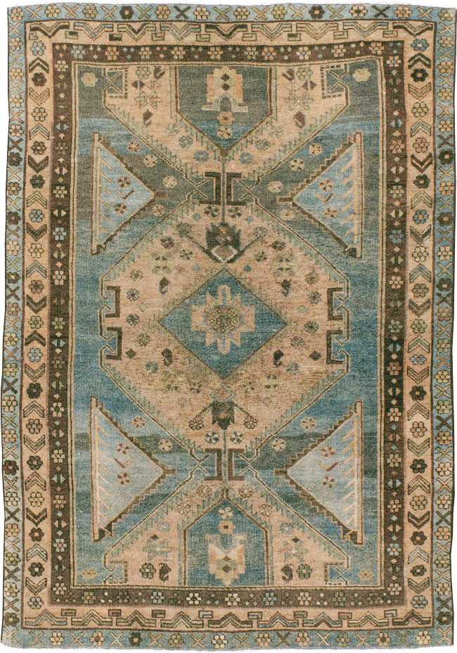 Antique Persian Kurdish Bidjar Rug, No.22710 - Galerie Shabab