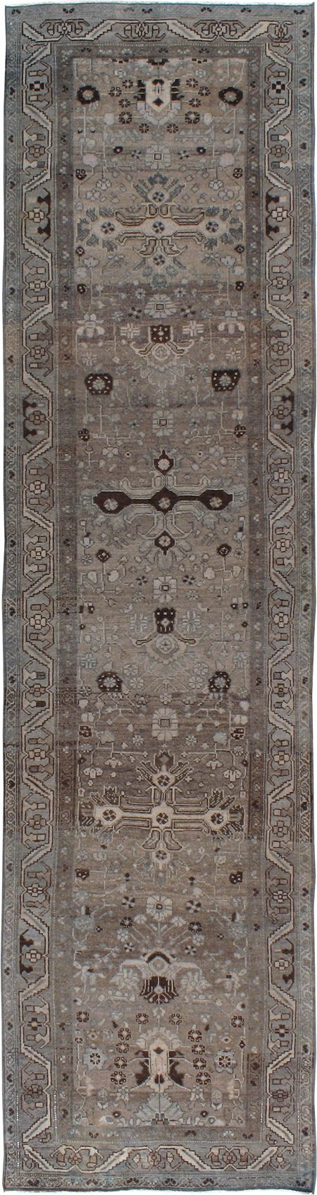 Vintage Persian Malayer Runner, No.22719 - Galerie Shabab