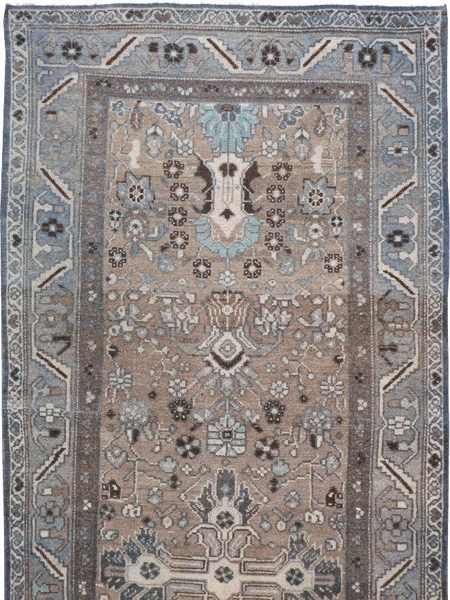Vintage Persian Malayer Runner, No.22720 - Galerie Shabab