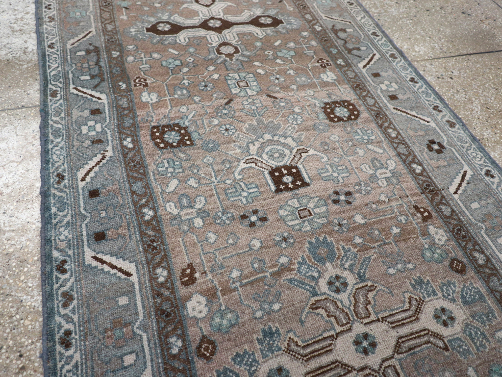 Vintage Persian Malayer Runner, No.22720 - Galerie Shabab