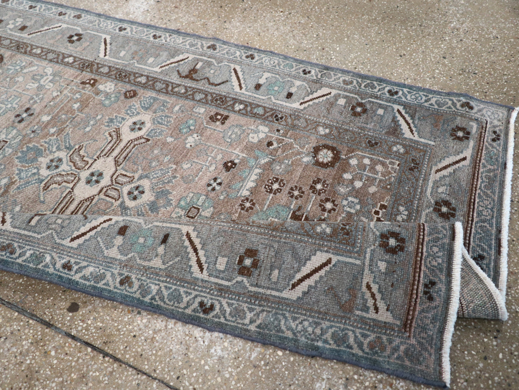 Vintage Persian Malayer Runner, No.22720 - Galerie Shabab