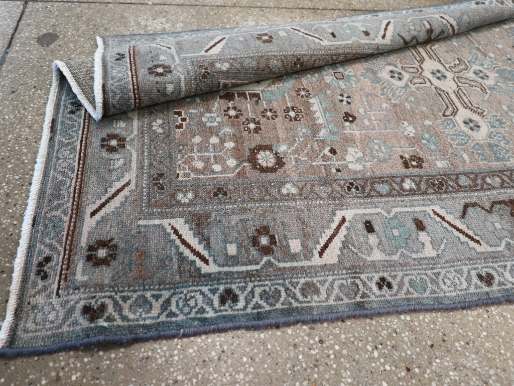 Vintage Persian Malayer Runner, No.22720 - Galerie Shabab