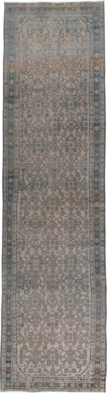 Vintage Persian Malayer Runner, No.22721 - Galerie Shabab