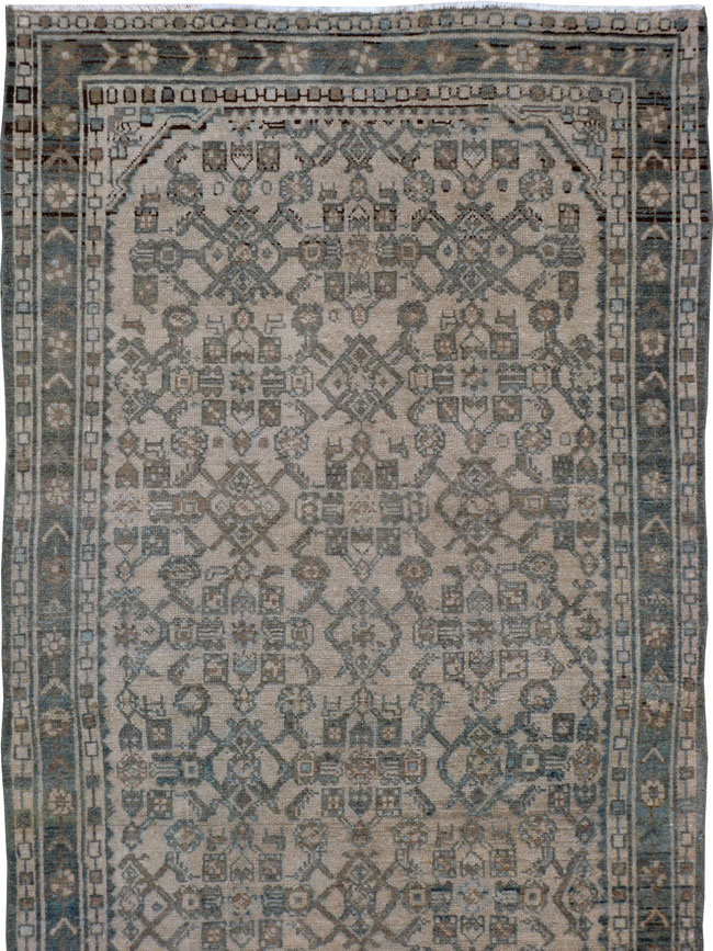 Vintage Persian Malayer Runner, No.22721 - Galerie Shabab