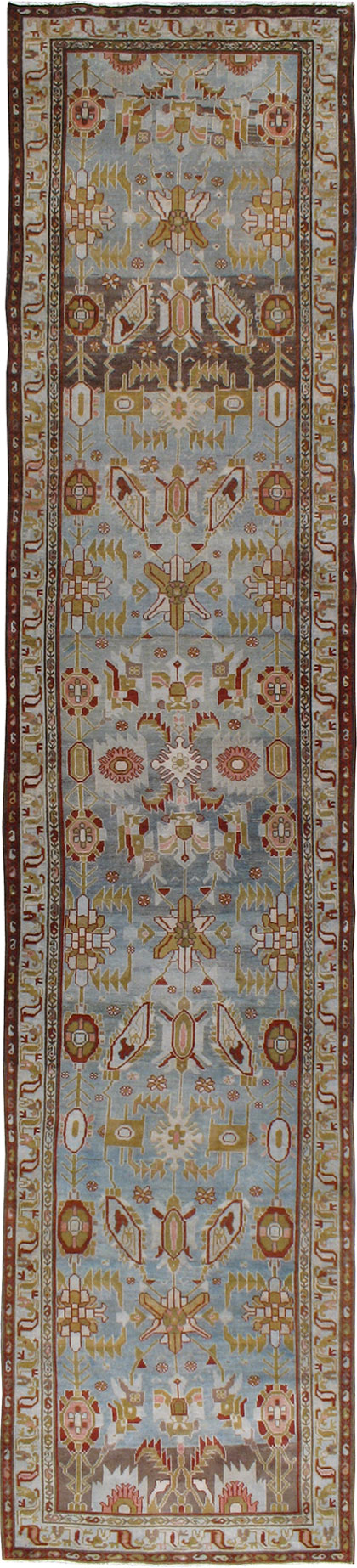 Vintage Persian Malayer Runner, No.22722 - Galerie Shabab