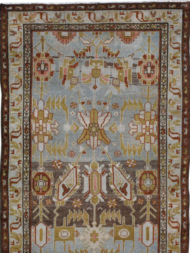 Vintage Persian Malayer Runner, No.22722 - Galerie Shabab