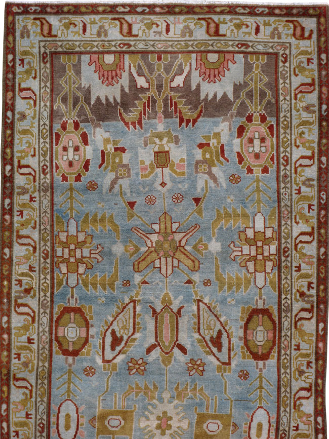 Vintage Persian Malayer Runner, No.22722 - Galerie Shabab