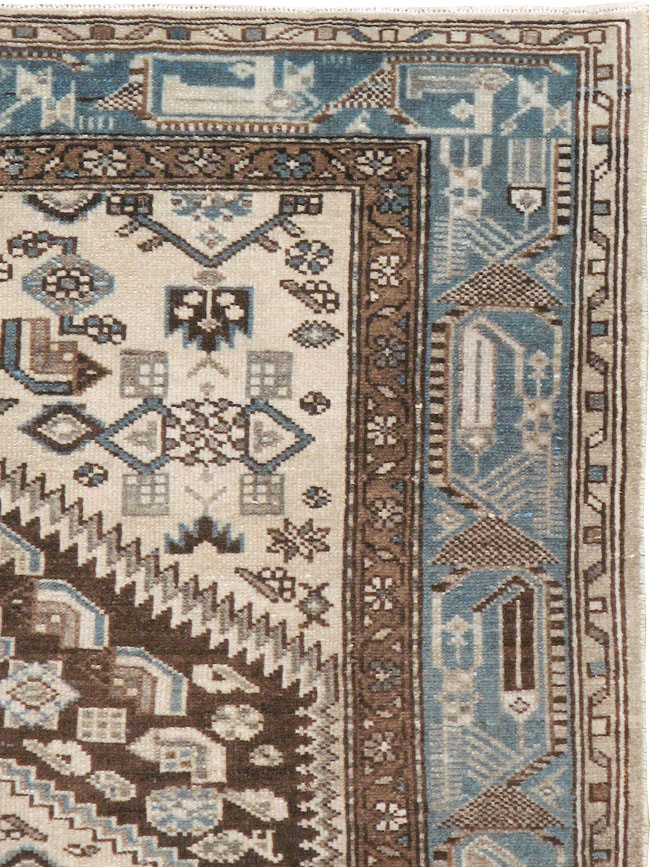 Vintage Persian Malayer Rug, No.22724 - Galerie Shabab