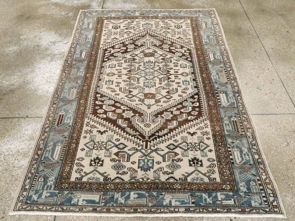 Vintage Persian Malayer Rug, No.22724 - Galerie Shabab