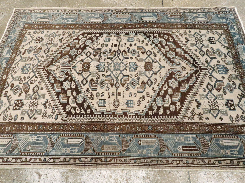 Vintage Persian Malayer Rug, No.22724 - Galerie Shabab