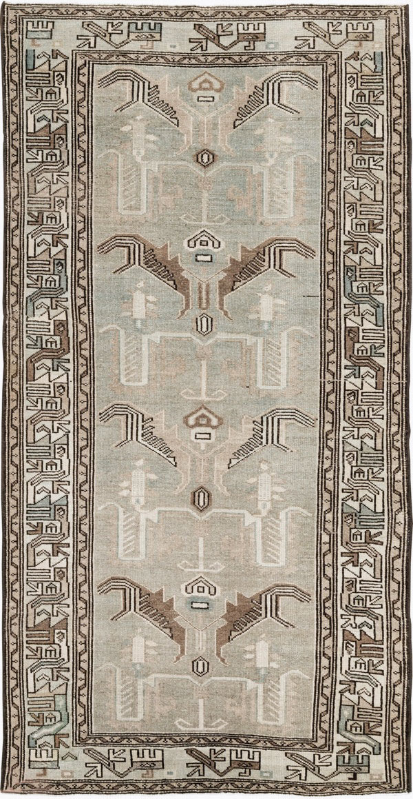 Vintage Persian Malayer Rug, No.22738 - Galerie Shabab