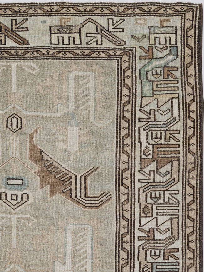 Vintage Persian Malayer Rug, No.22738 - Galerie Shabab